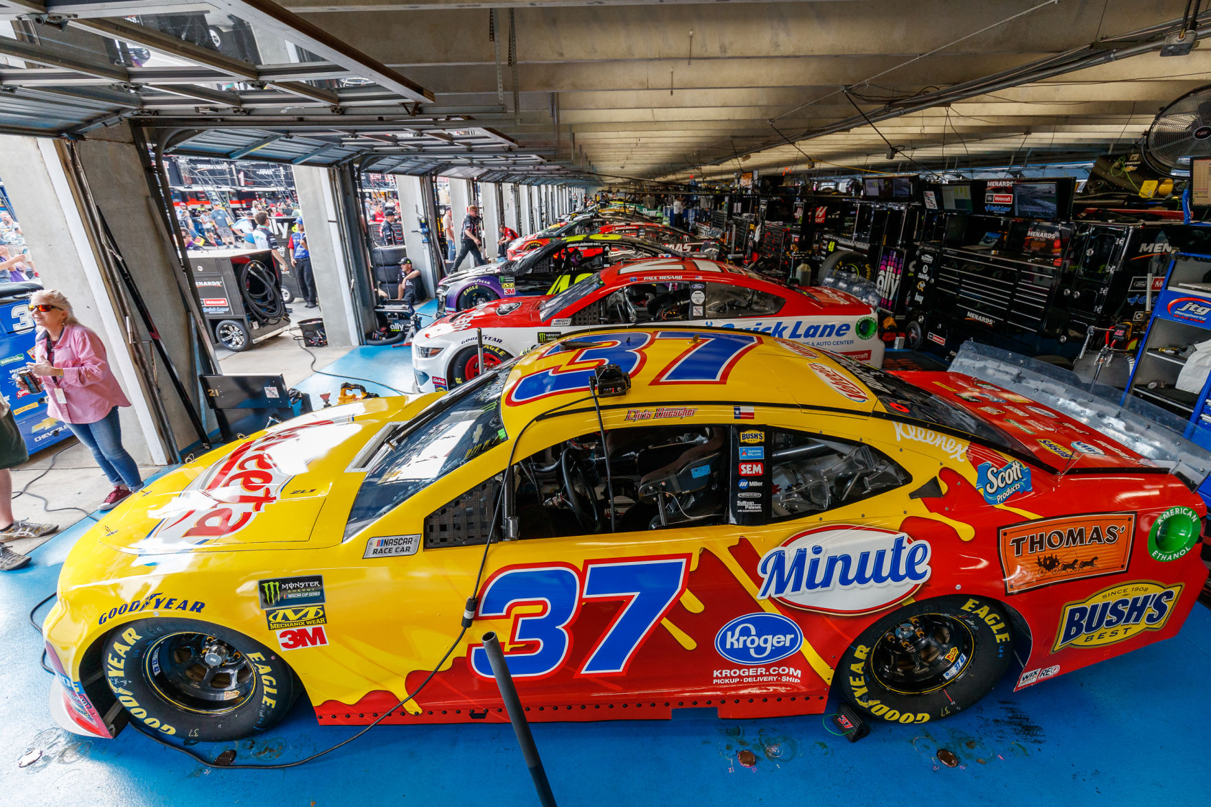 Friday at the NASCAR ROVAL 400.